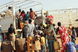 South Sudanese en route to Kakuma, Kenya. MSF photo.