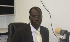 John Akech, Vice Chancellor of the University of Juba. Apr 11, 2014