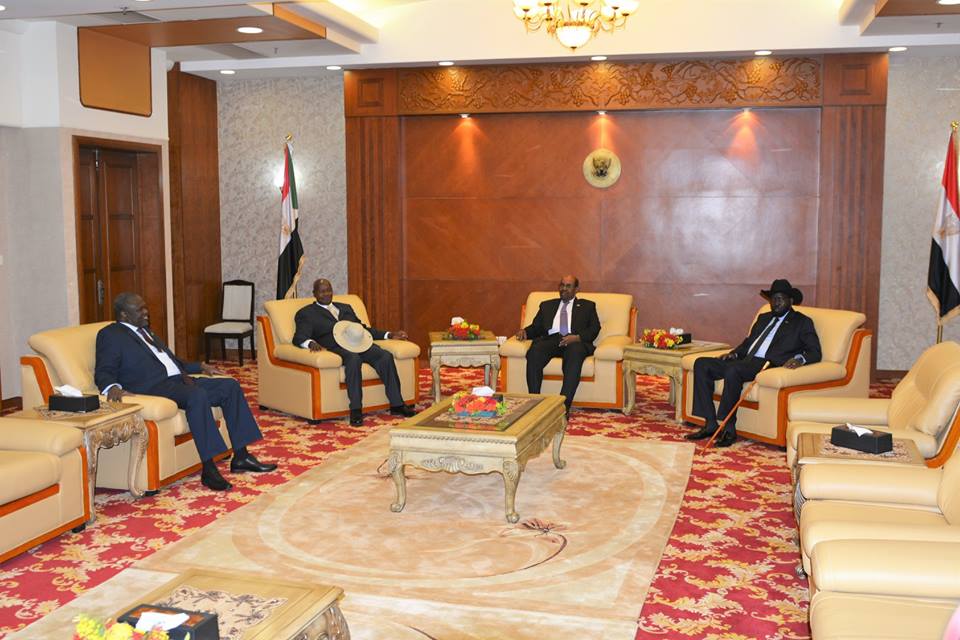 Kiir in Khartoum for talks with Machar