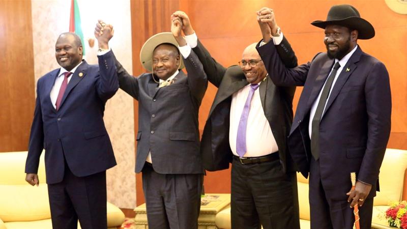Museveni ‘upbeat’ about Kiir-Machar meeting