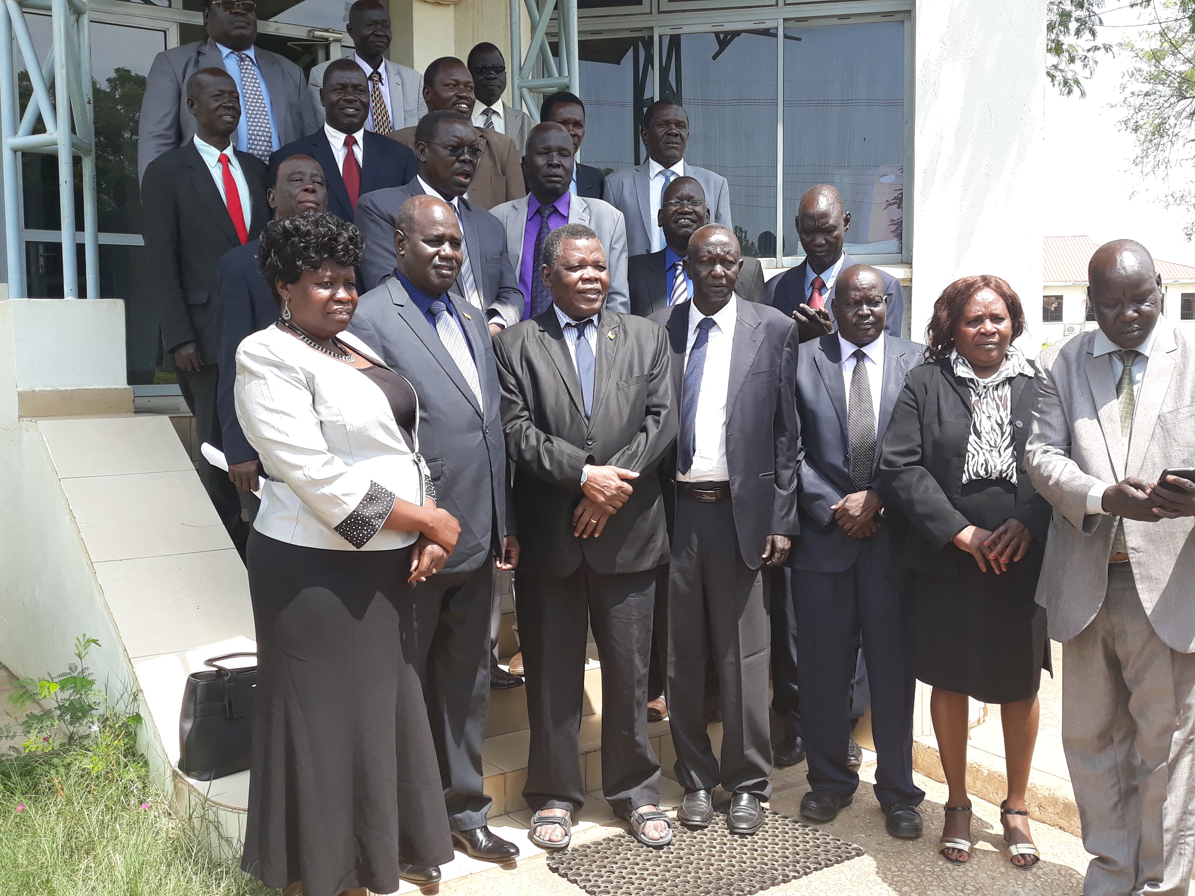 Kiir promotes legal counsels