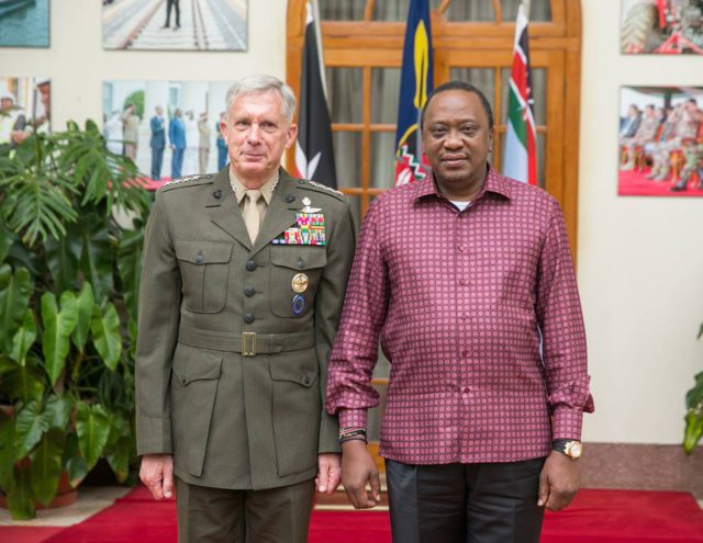 Kenyatta pushes for Kiir, Machar to work together