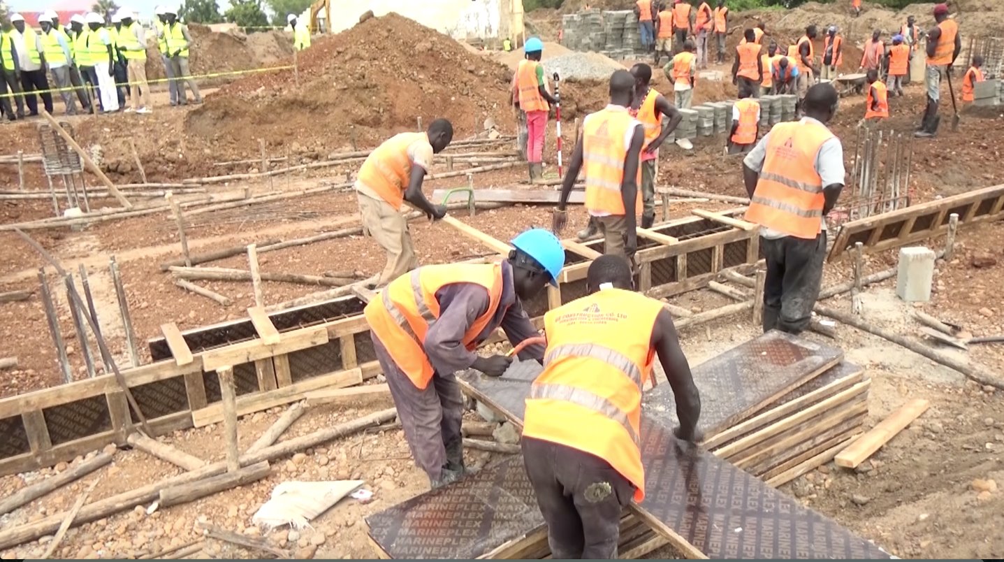 SSFA inspects construction of Juba Stadium