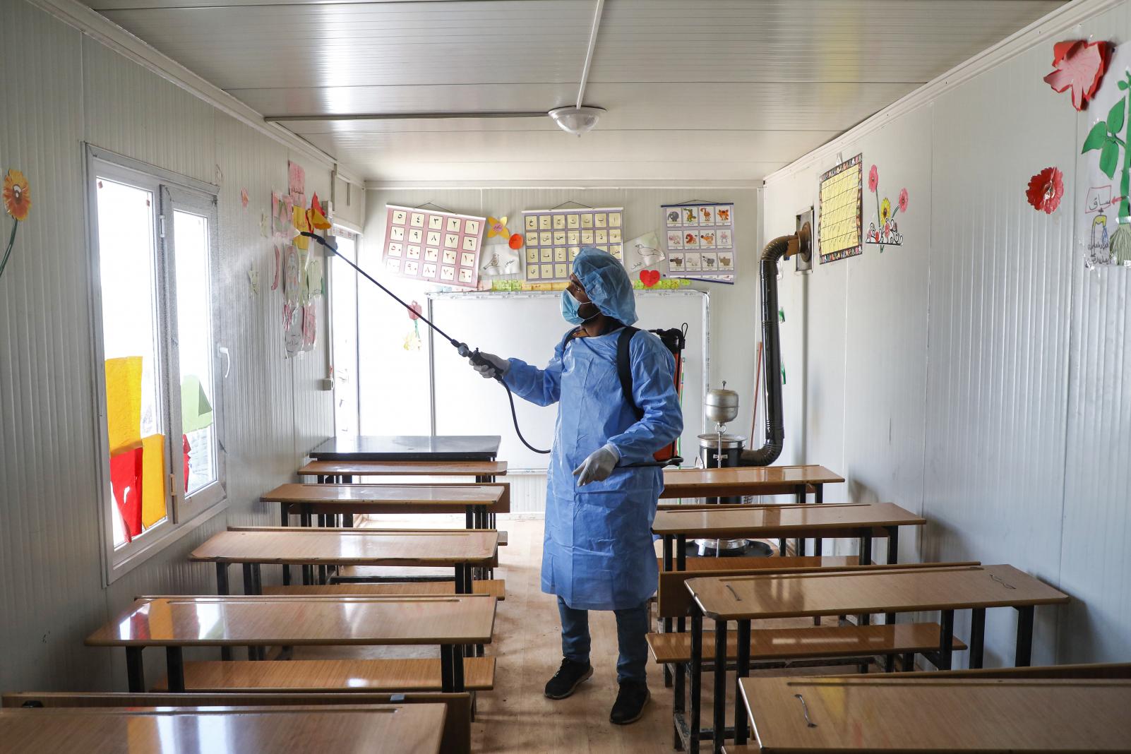 Schools to be disinfected before reopening