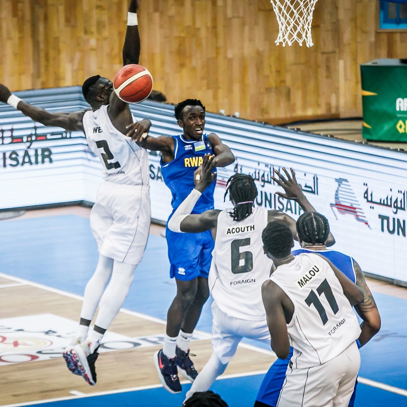 S.Sudan basketball team loses to Rwanda in final group game