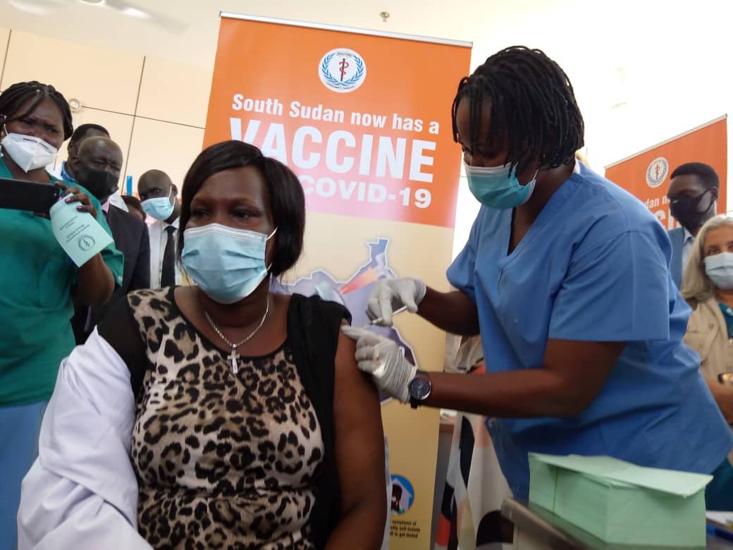 135,000 have been vaccinated against Covid in S Sudan – WHO