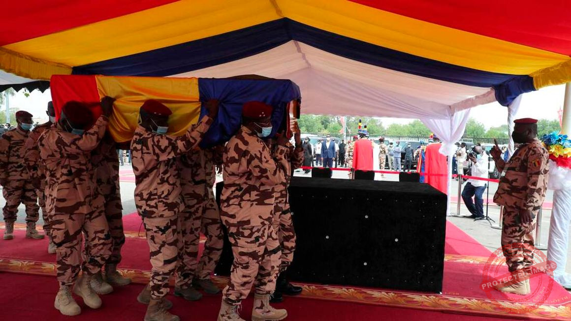 Chad bids farewell to Deby as France and allies back his son