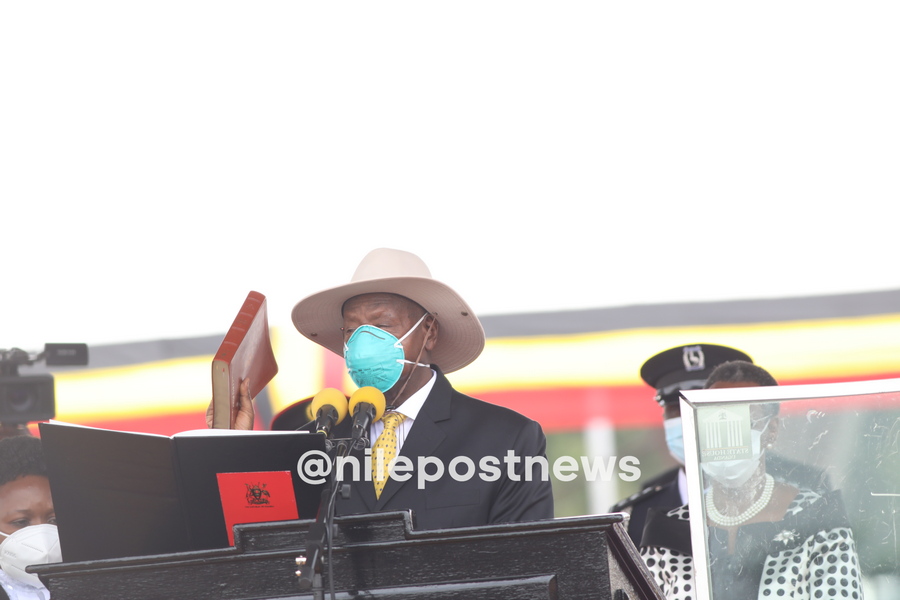 Museveni begins his sixth term in office