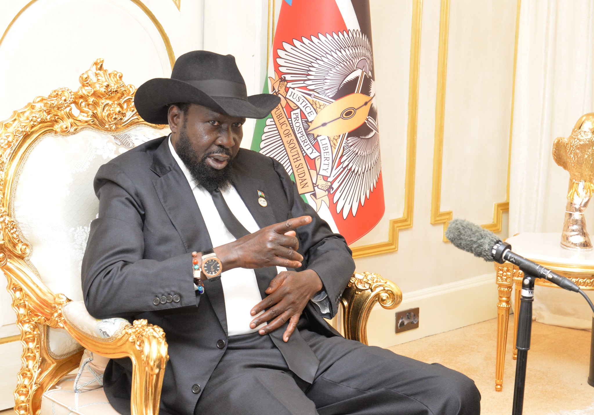 Kiir directs his security advisor to resolve crisis at health ministry