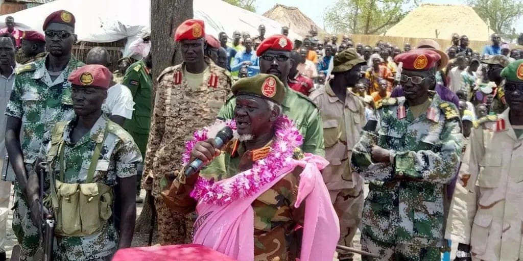 Gen. Gatwech declares self interim SPLM-IO leader, First Vice President