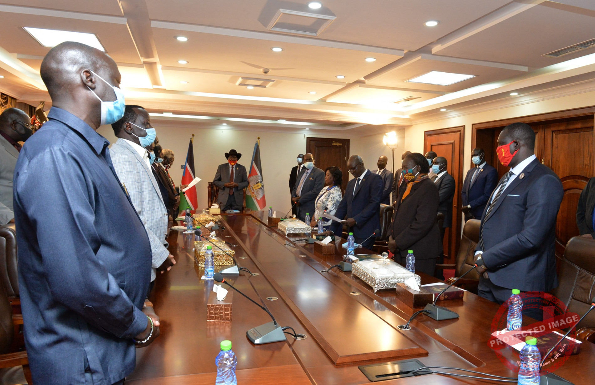 Don’t waste time bickering, render services -Kiir