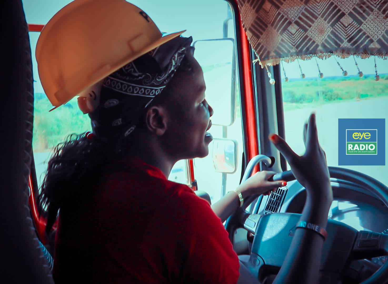 Meet Aluel, the youngest female truck driver in S. Sudan