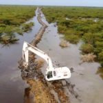 Government rehabilitates flood dykes, water points in four states