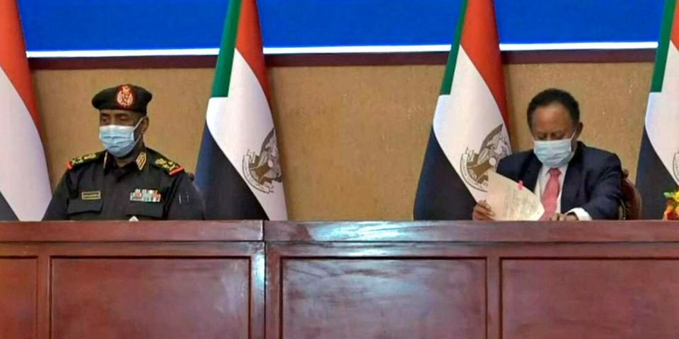 Sudan army chief Burhan, PM Hamdok sign power deal