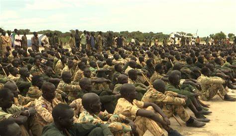 Kiir says unified forces to graduate without guns