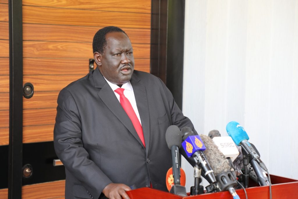 Parties reviewing peace roadmap for Kiir, Machar to decide