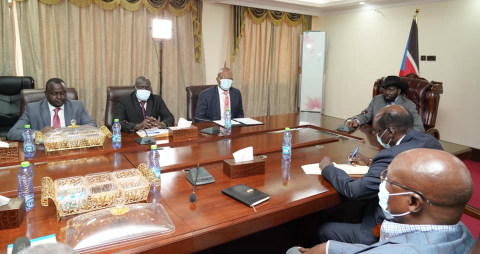 President Kiir, Ethiopian delegation discuss cross-border security