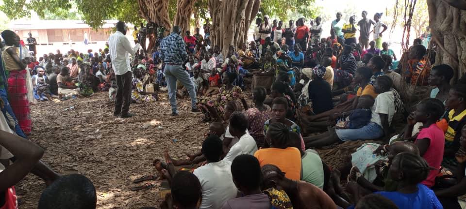 Magwi Commissioner appeals for emergency relief to over 5,000 IDPs