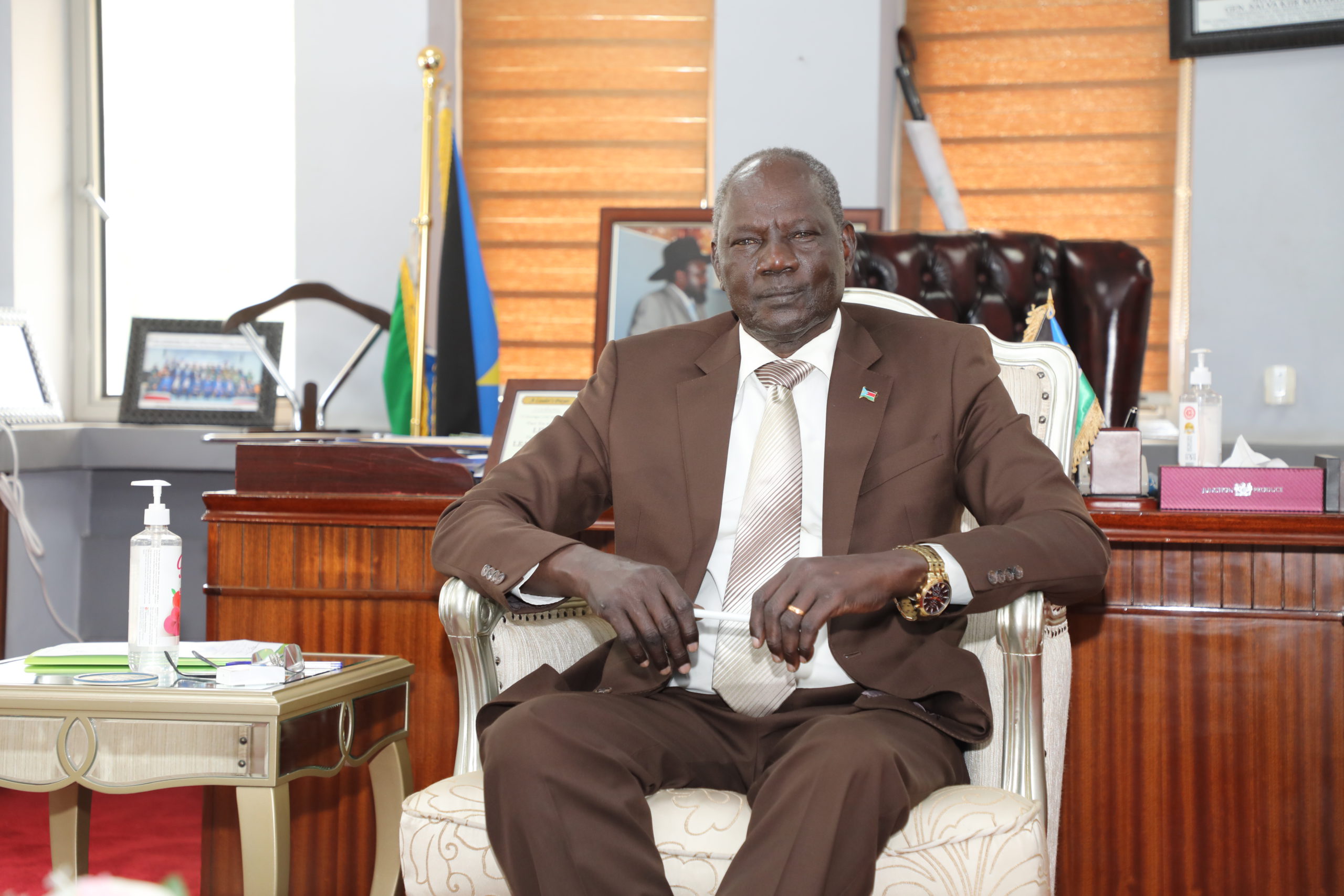 South Sudanese are “fed up” of us, elections is the only option, says Makuei