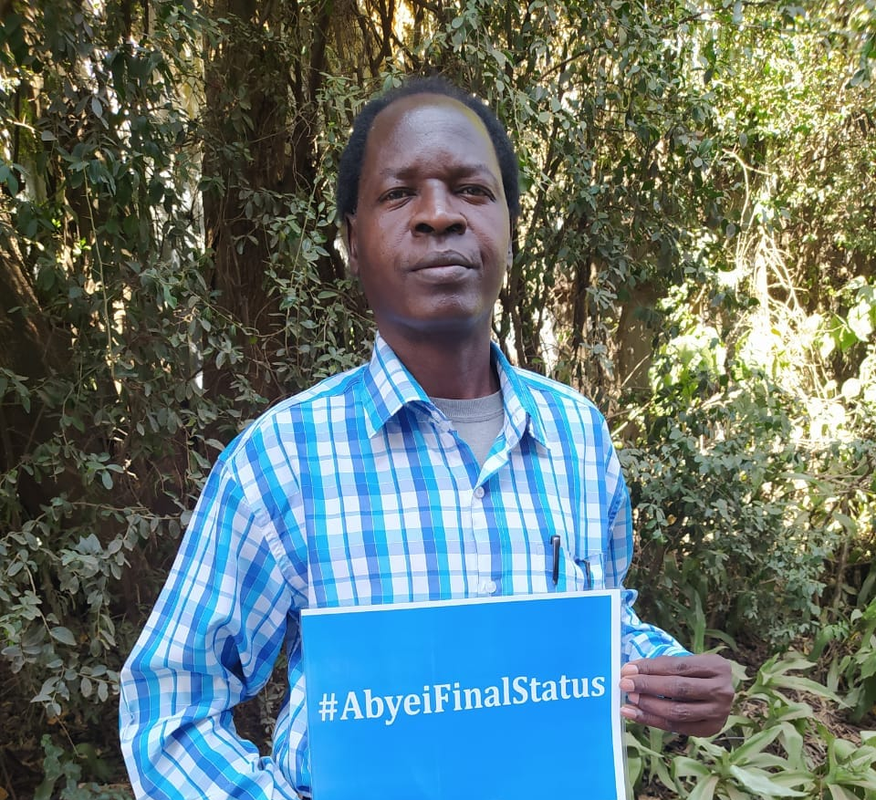 Activist launches “Abyei final status” campaign
