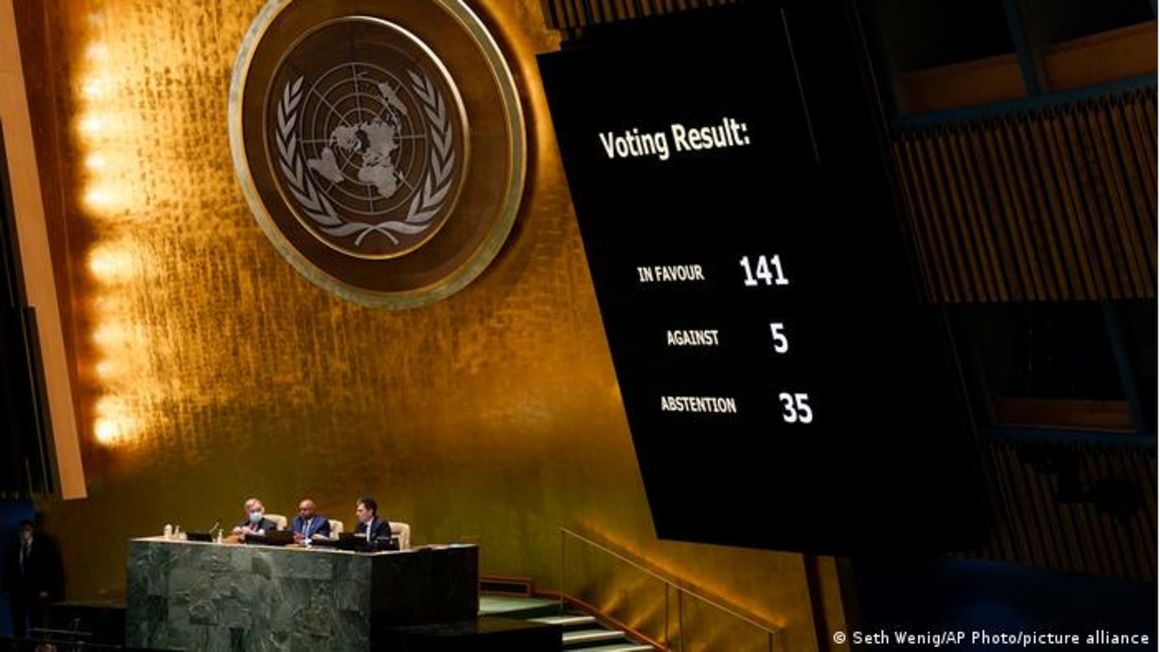 South Sudan abstains from UN vote to condemn Russia invasion