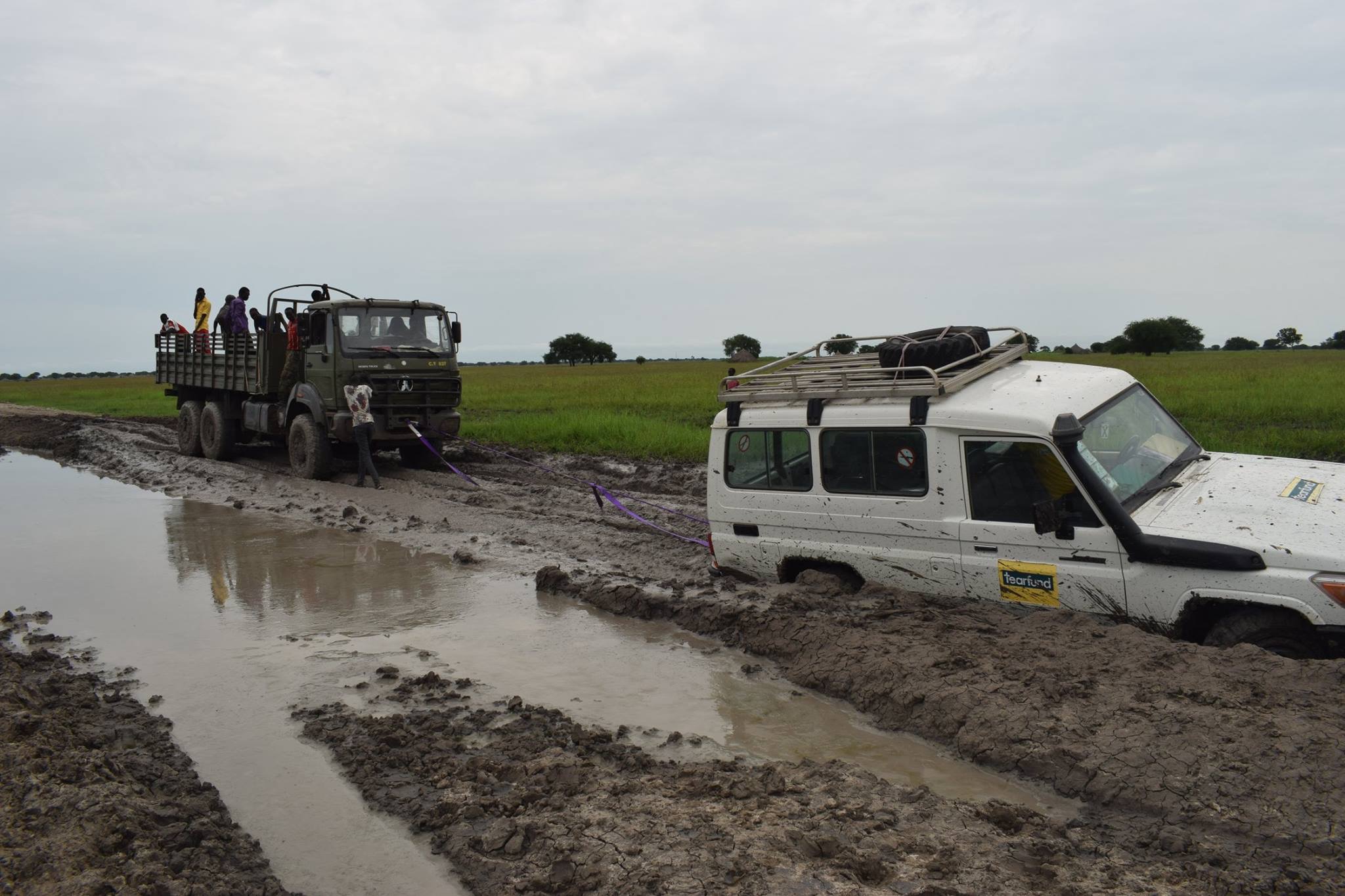 Pibor under precarious situation as muddy roads cut off supplies