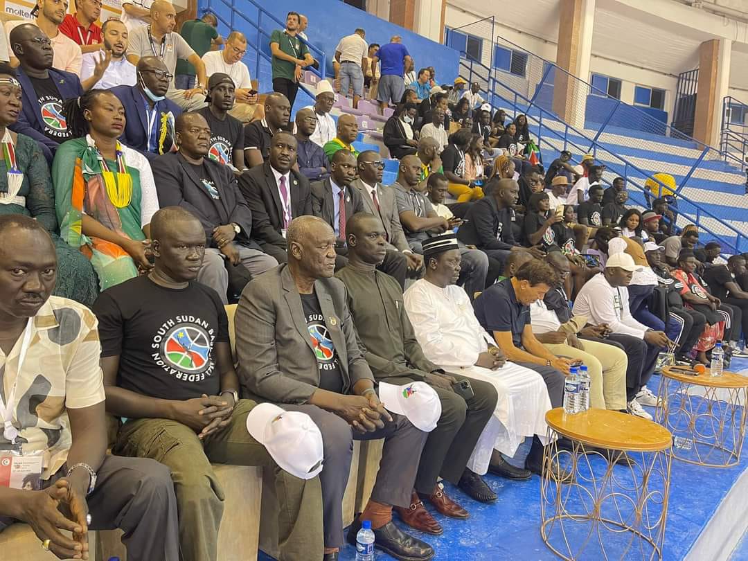 VP Abdelbagi, 7 ministers watch S. Sudan lose to Senegal