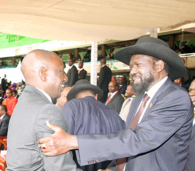 President Kiir asks Ruto to mediate peace between gov’t, holdout groups