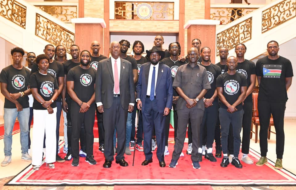 Kiir promises to fund national Basketball team