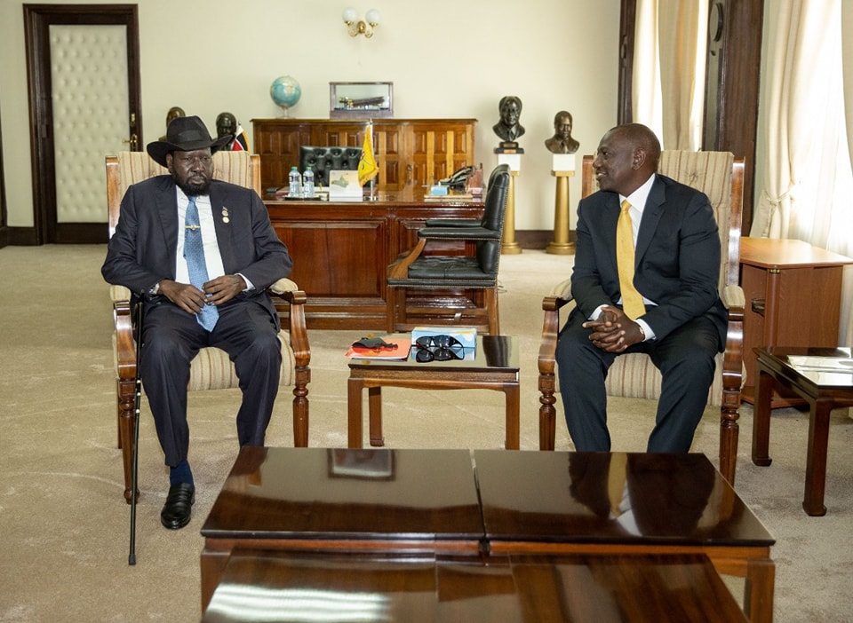 President Kiir, Kenya’s Ruto discuss bilateral agreements