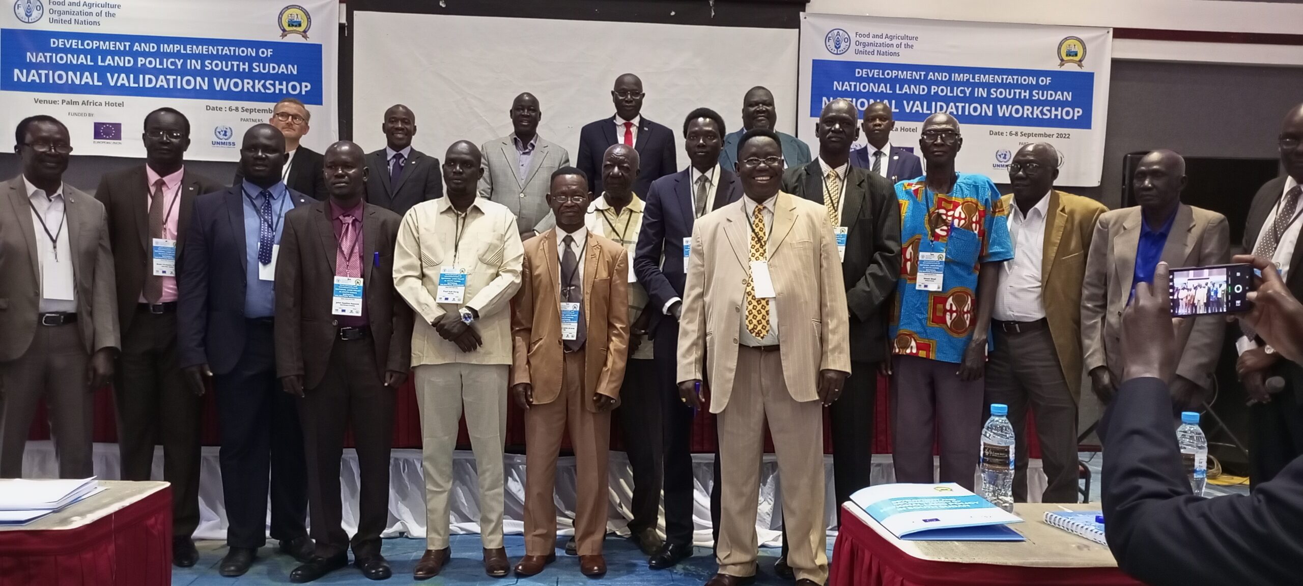 Stakeholders conduct land policy review workshop in Juba