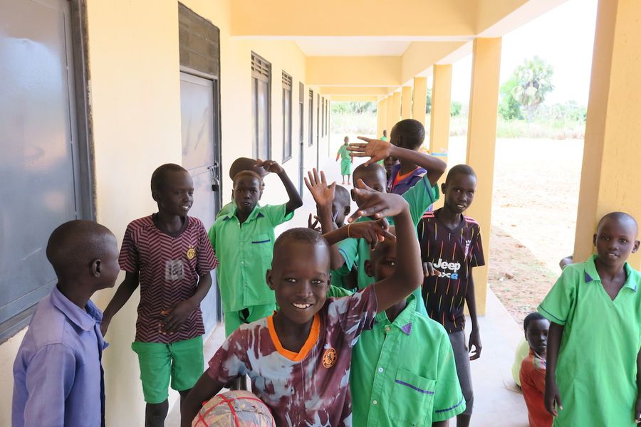 UNMISS builds three classrooms in Aweil East
