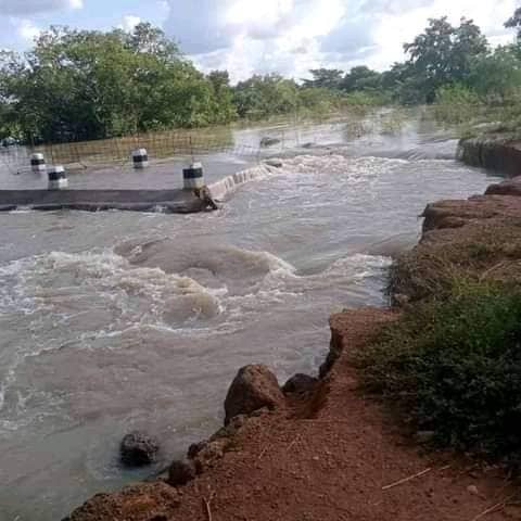 Raja’s vital bridge shattered by running water