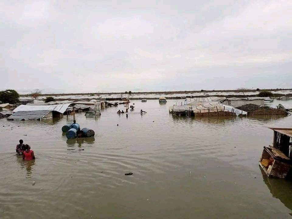 Anxiety as flood submerges section of Bentiu IDPs camp