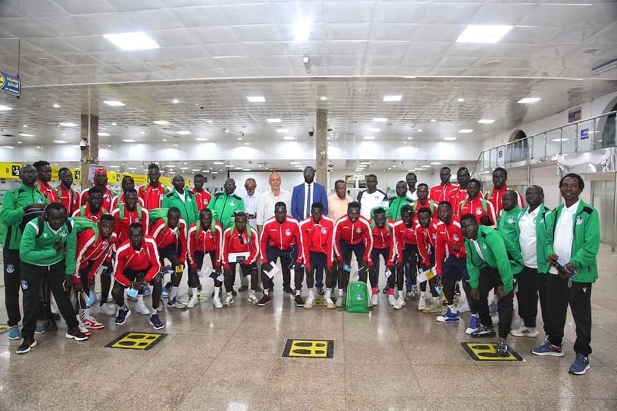 South Sudan U-20 football team in Sudan for continental qualifiers
