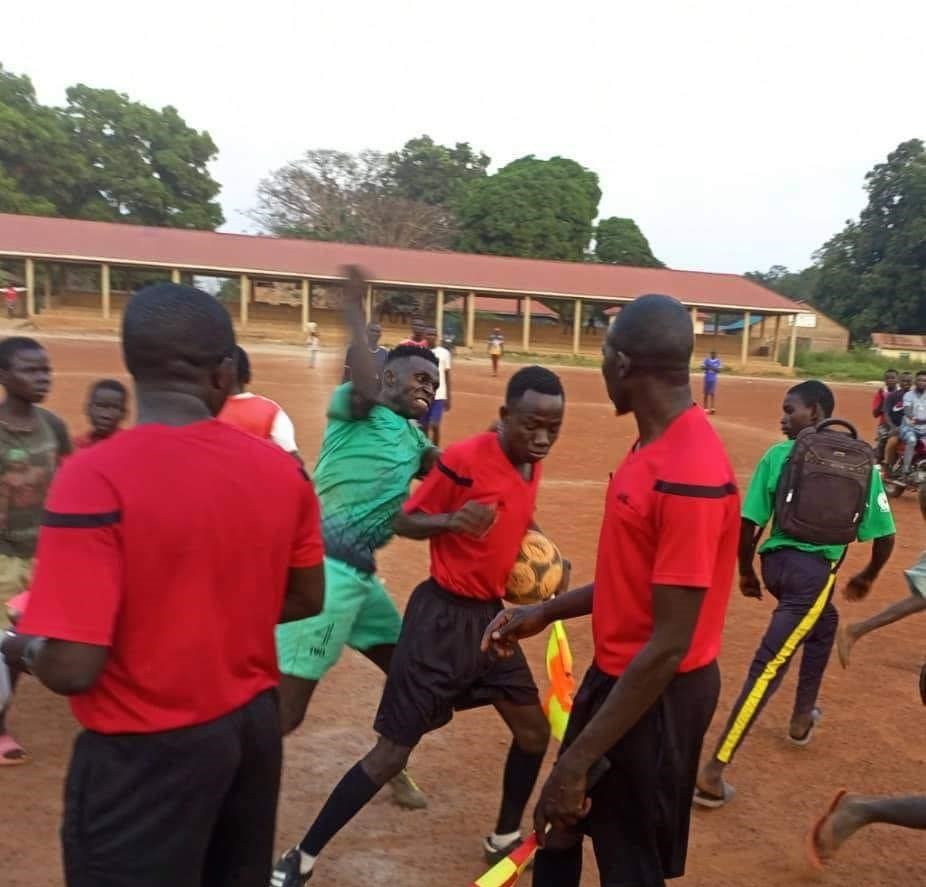 Yambio player handed 2-year suspension for beating referee