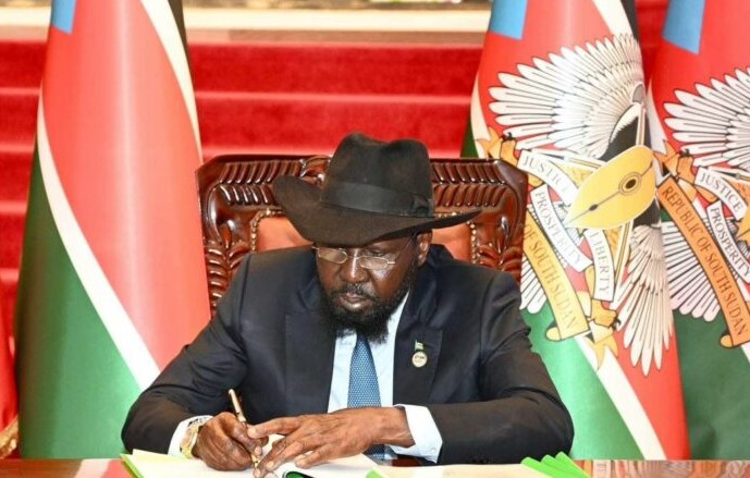 President Kiir signed 10 bills into law in 2022