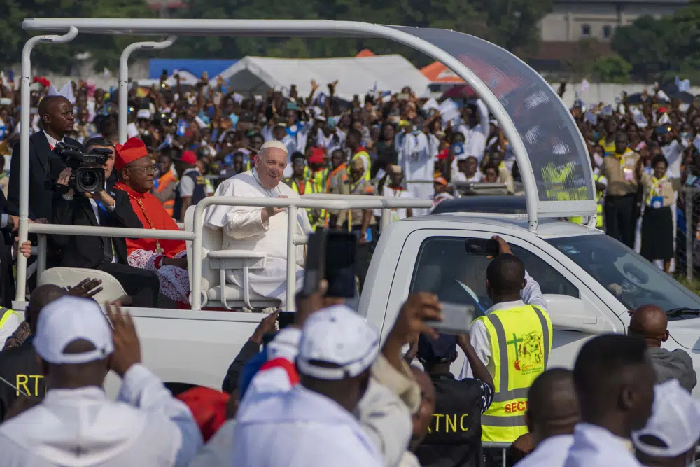 Pope consoles Congolese victims: ‘Your pain is my pain’