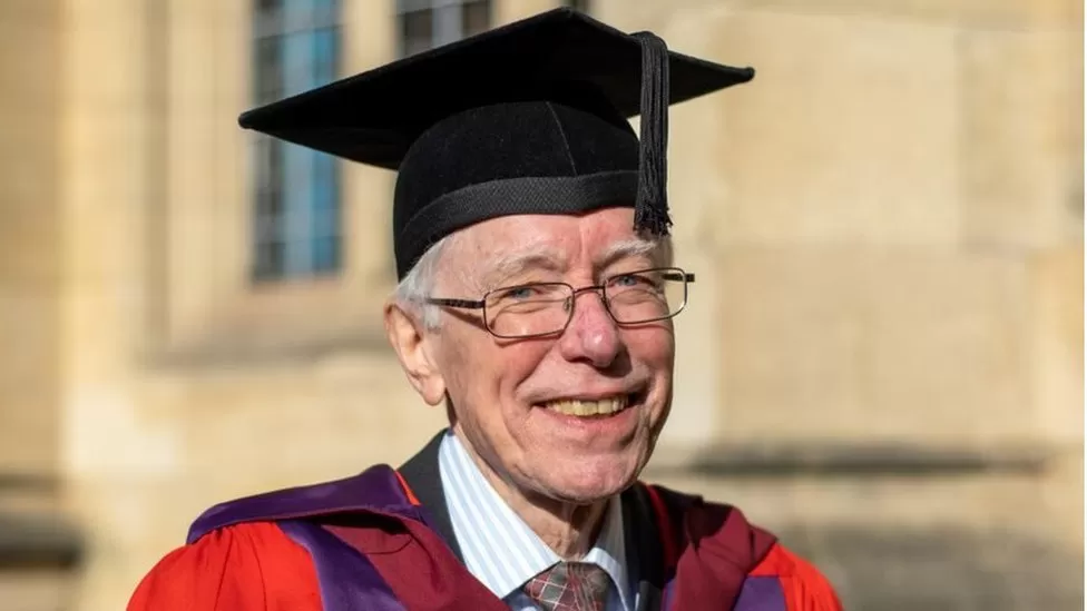 UK student earns doctorate after studying PhD for 52 years