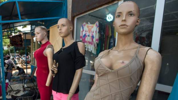 Tanzanian official regards scantily clad mannequins immoral
