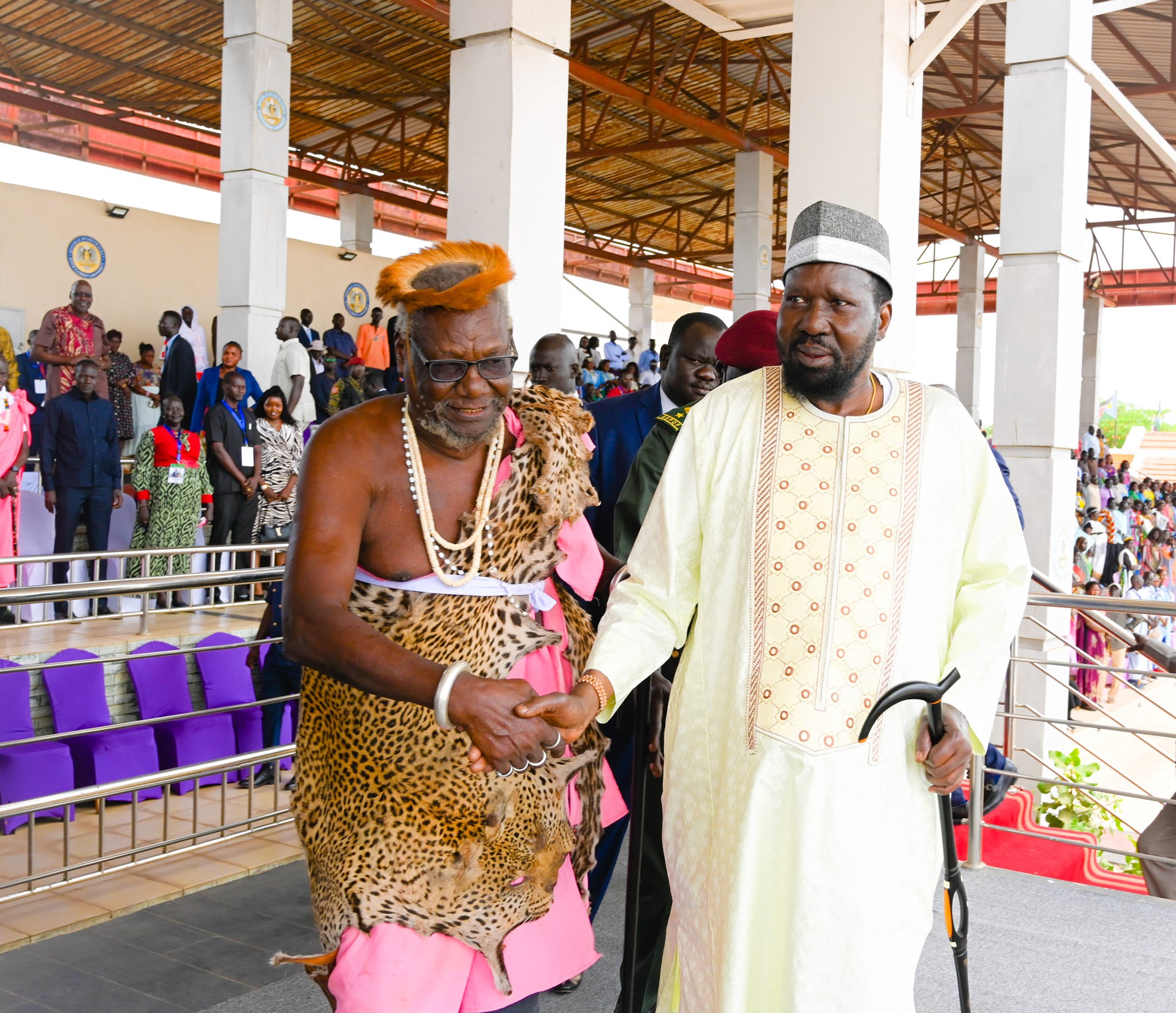 Royal Honoring of President Kiir underway