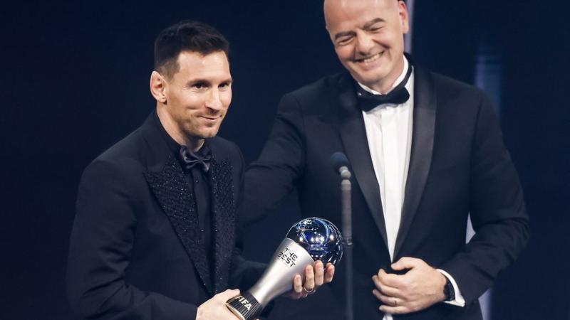 Argentina forward Messi wins Best Fifa men’s player of the year award