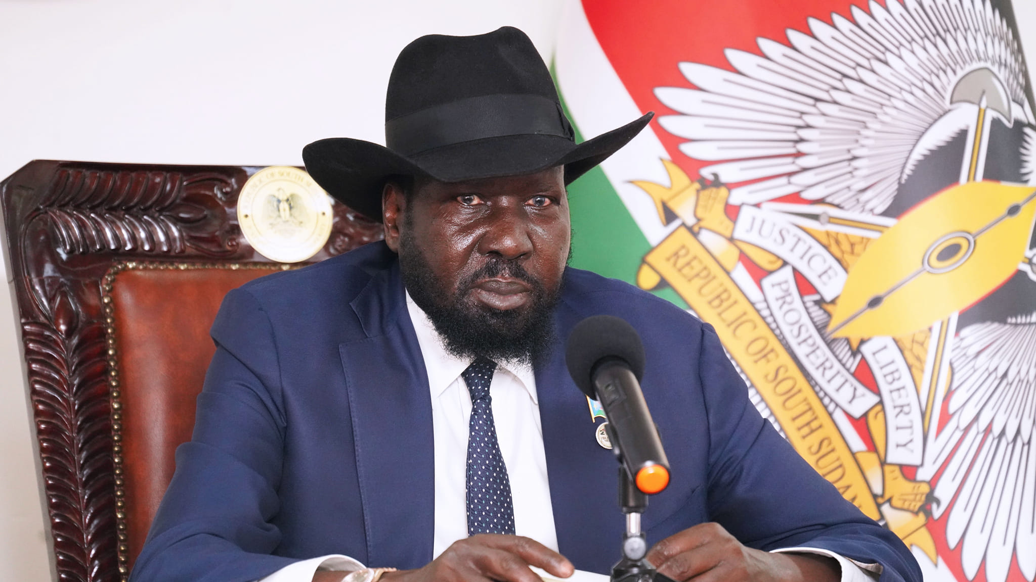 Kiir rains decrees removing, replacing officials in three states