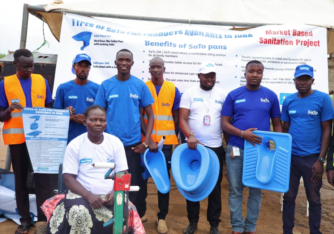 Tearfund initiates affordable, cozy toilet seats in Juba