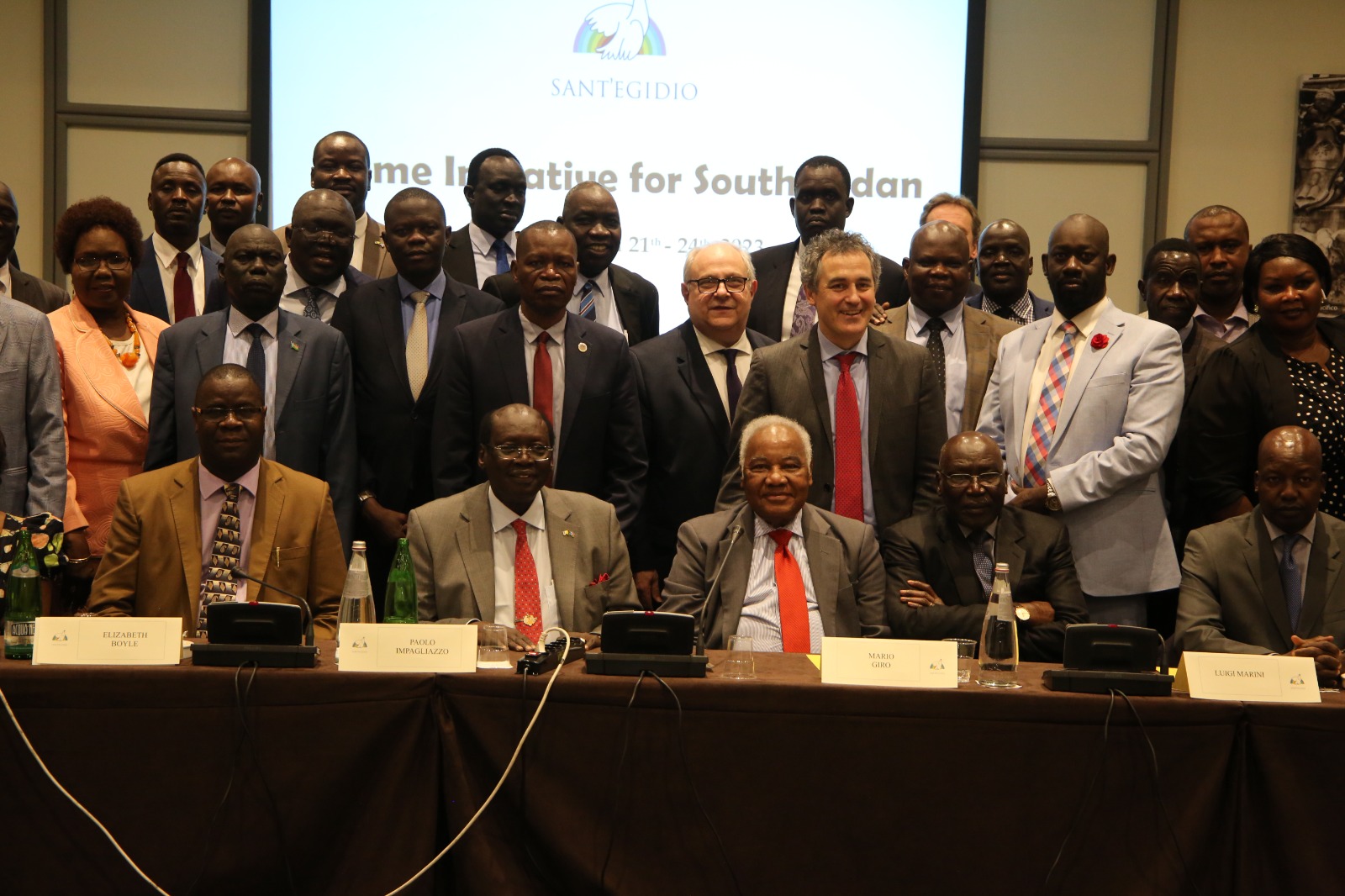 S. Sudan peace talks in Rome adjourned to May
