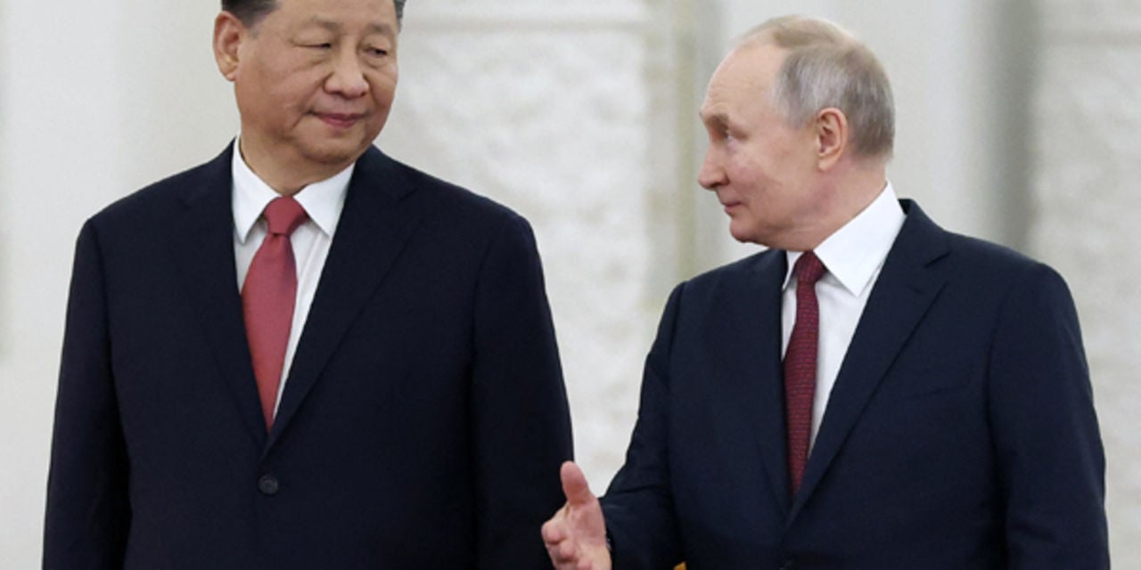 Xi, Putin begin talks at Kremlin with Ukraine on agenda