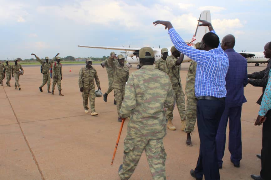 Gen. Olony security team arrives in Juba
