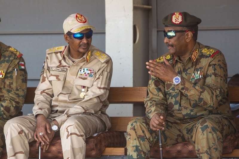 Sudan’s rival armies slap with UK sanction