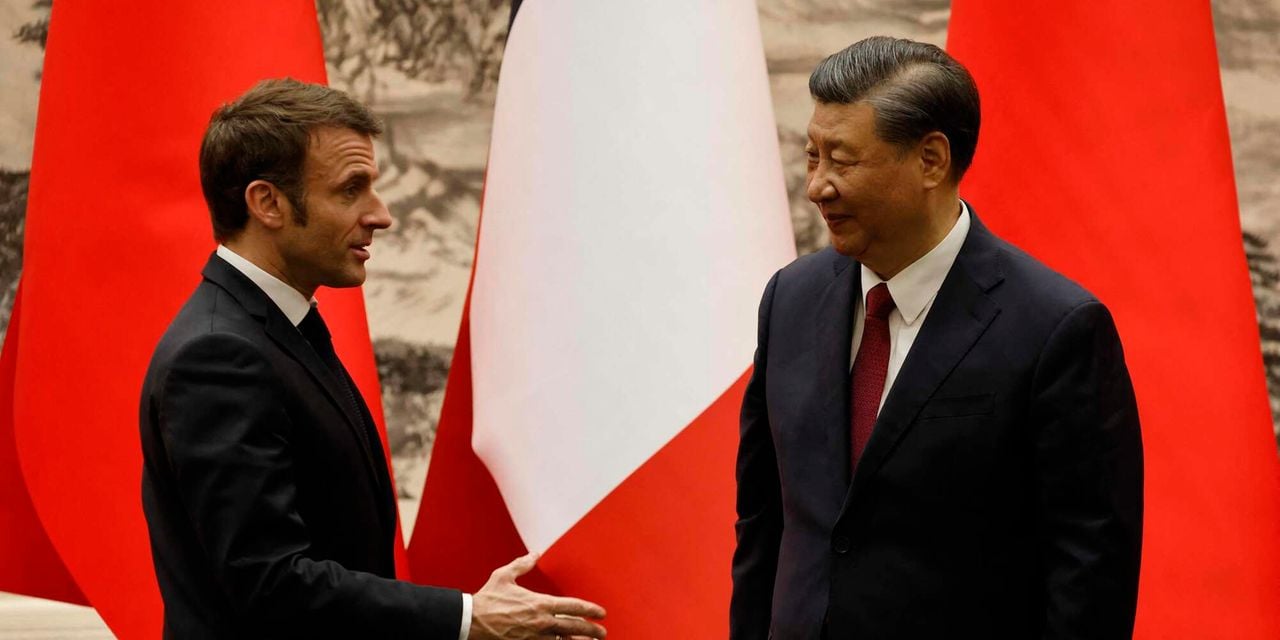 Macron says ‘counting’ on Xi to ‘bring Russia to its senses’