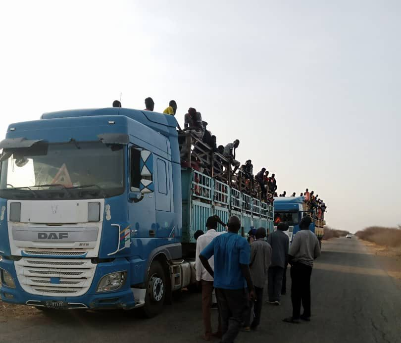 Ruweng sends 10 trucks to Sudan to evacuate returnees